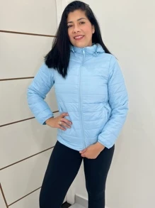 Women Jackets - 淺藍色 - 查看 1