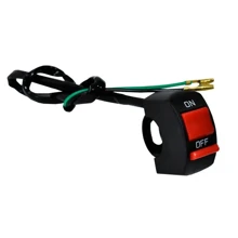 Auxiliary Motorcycle Switch Switch For Handlebar 1 Piece - Black - View 2