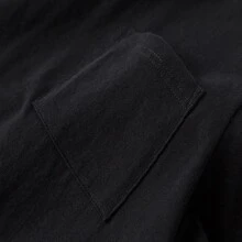 Men T-Shirts - 黑色 - 查看 4