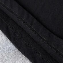 Men T-Shirts - 黑色 - 查看 5