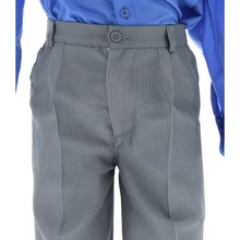 Three-Piece Pearl Gray Boy's Dress Suit 2378 2 To 16 Years - Grey - View 6