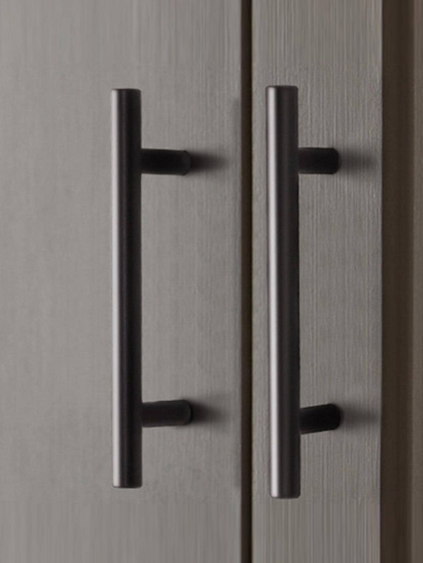 1PC Pulls, Black Stainless Steel for Kitchen Handles