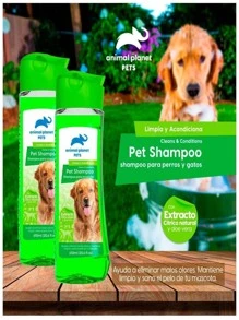 Shampoo Animal Planet para Mascotas 610 ml - Verde - Ver 2