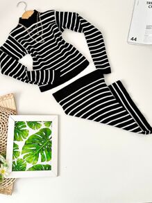 Women Sweater Co-ords - Black - View 1