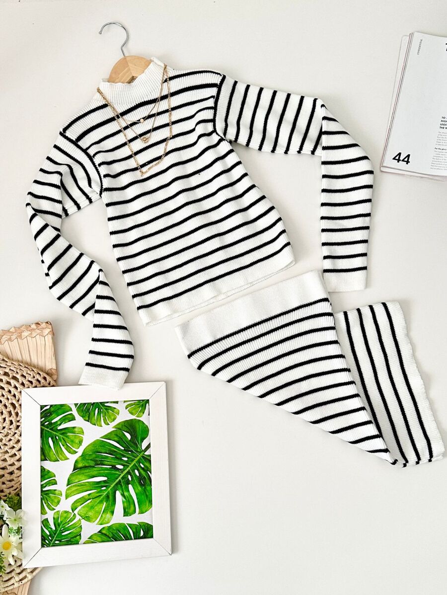 Women Sweater Co-ords - trắng - Xem 1