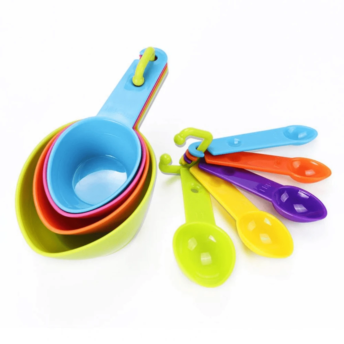 Tazas y cucharas medidoras, cocina y repostería - Naranja - Ver 1