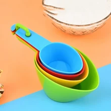 Tazas y cucharas medidoras, cocina y repostería - Naranja - Ver 4