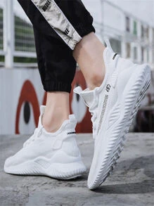 TENIS BLANCOS DEPORTIVOS PARA HOMBRES - Blanco - Ver 4