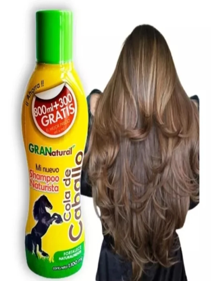 Shampoo  Cola De Caballo 1100mil - Amarillo - Ver 1