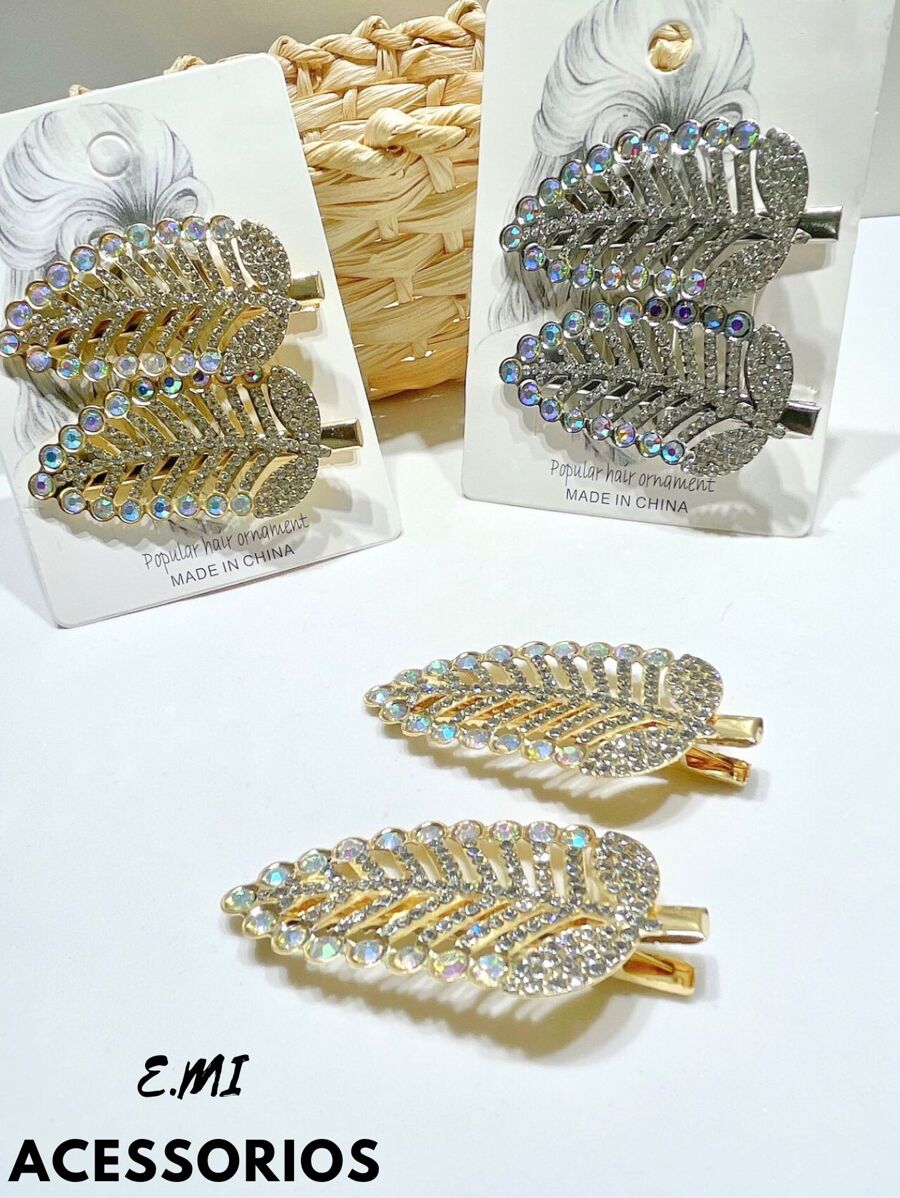 Hair Clips - 彩色 - 查看 1