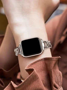 1入組極簡錶帶Apple Watch錶帶45/49/38/40/41/42/44mm,適用於Apple WatchUltra/SE8/7/6/5/4/3/2/1 - 杏色 - 查看 3