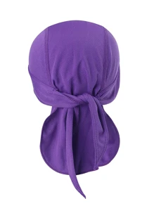 1入組萬聖節海盜服男女海盜頭巾帶腰帶頭巾配件 - 紫色 - 查看 2