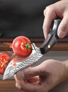 Cuchillo de acero inoxidable - Azul Cadete - Ver 5