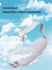 1入組ABS子宮保暖腰帶，現代派粉色子宮個人護理按摩設備 - 粉色 - 查看 3