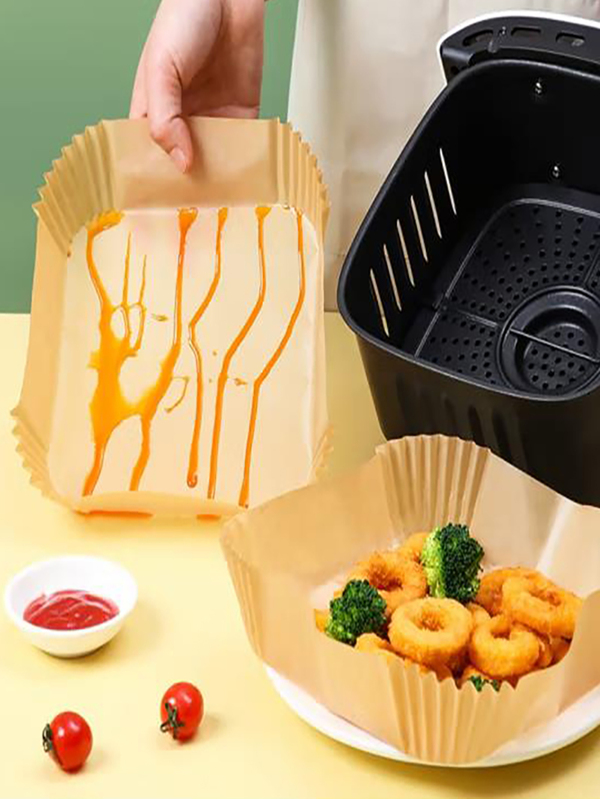Solid Color Air Fryer Pot Liner SHEIN USA