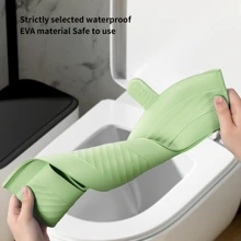 1 pc Toilet Seat Cushion, Toilet Seat Cover Waterproof Silicone Toilet Seat Cushion  Toilet Lid Seat Cover Bathroom Accessories - Green - View 7