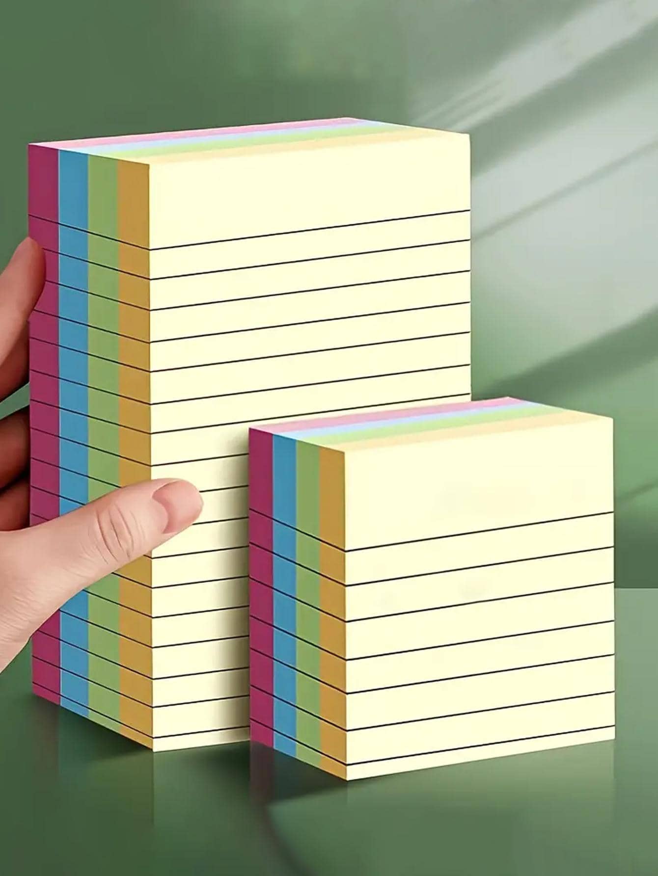 200入組有線便利貼 - 彩色 - 查看 1