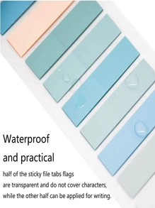 14 Sets Of Transparent Sticky Notes That Can Be Written And Re-positioned - Multicolor - View 6