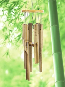 1入組竹子風鈴 - 彩色 - 查看 2
