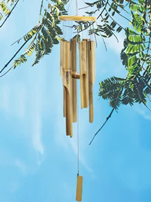 1入組竹子風鈴 - 彩色 - 查看 3