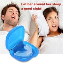 Dụng cụ bảo vệ miệng bằng silicone thể thao dành cho bóng rổ, quyền anh, yoga - trắng - Xem 2