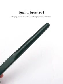 Eyeliner Brush,Reusable Silicone Eyeliner Brush Makeup Brush Cosmetic Brush Makeup Tools - Dark Green - View 5
