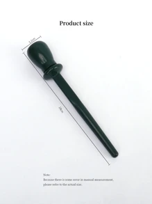 Eyeliner Brush,Reusable Silicone Eyeliner Brush Makeup Brush Cosmetic Brush Makeup Tools - Dark Green - View 7