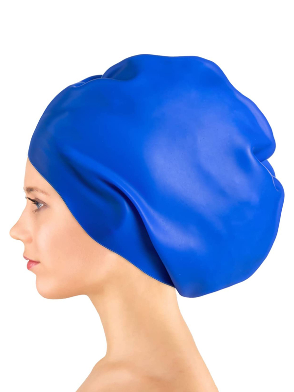 Swimming Cap for Long Hair Extra Large Swimming Cap Waterproof