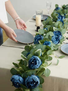 1 件人造花藤，情人节，礼物 - 寶藍色 - 查看 3