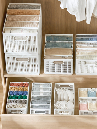 1pc Multifunction Foldable Clothes Storage Box