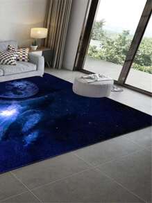1入組星空圖案防滑地毯 - 彩色 - 查看 3