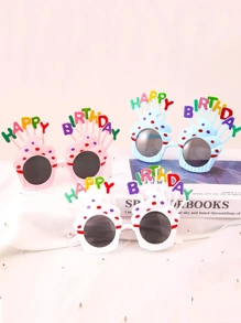 3 chiếc ly trang trí mừng sinh nhật vui nhộn dùng để trang trí tiệc sinh nhật - Nhiều màu - Xem 3