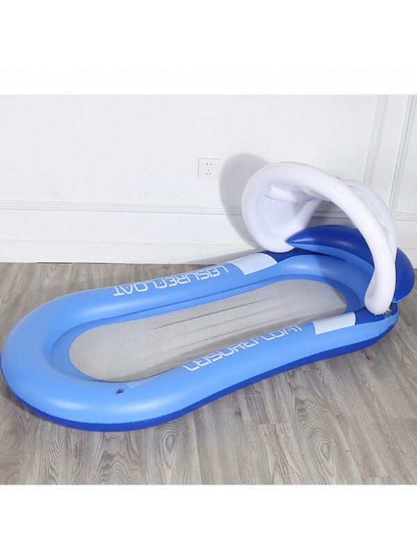 Inflatable Pool Floats for Adults, Pool Float Pool Raft with Shade