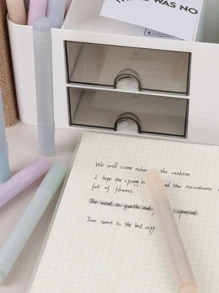 6入組/套大容量高光馬克筆在燈顏色 - 彩色 - 查看 7