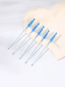 50 Pcs Eyelash Brushes Makeup Brushes Disposable Mascara Wands Applicator Spoilers Eye Lashes Cosmetic Brush,Lash Extension Tools,Makeup Brush/Cosmetic Brush,For Eyelash Extensions