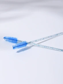 50 Pcs Eyelash Brushes Makeup Brushes Disposable Mascara Wands Applicator Spoilers Eye Lashes Cosmetic Brush,Lash Extension Tools,Makeup Brush/Cosmetic Brush,For Eyelash Extensions