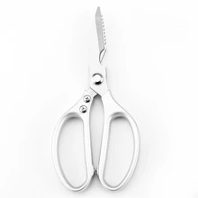 1 件 Sk5 鋁合金廚房剪刀,家用不銹鋼多用途剪刀,批發強力剪刀和食品剪刀,廚房用品 - 銀色 - 查看 2