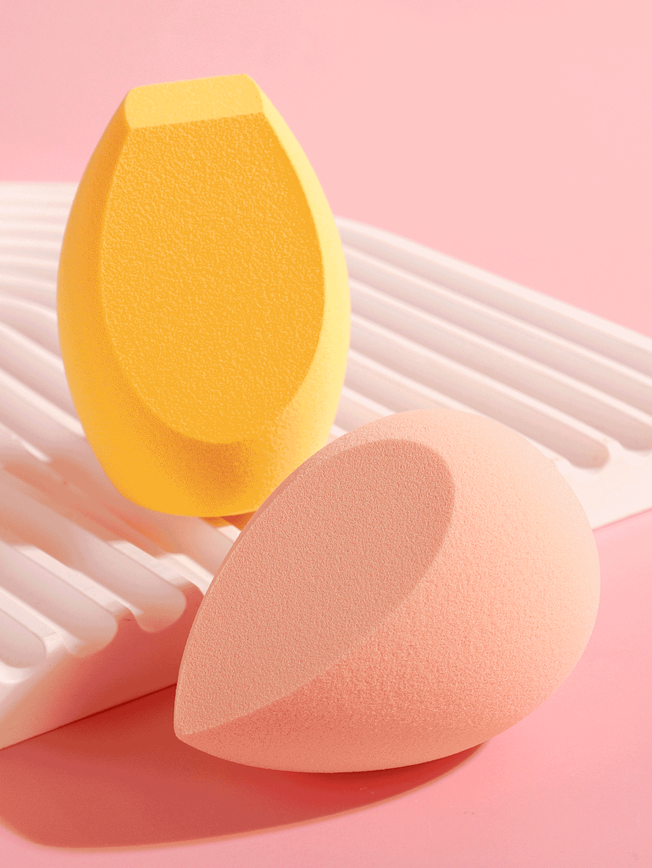 Makeup Sponge, 2pcs Wet and dry Reusable Dualpurpose cosmetic sponge