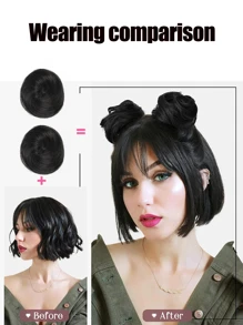 Kẹp Vuốt Tổng Hợp Búi Tóc - Light Brown - Xem 3