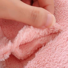 Mũ chụp tóc dày khô siêu thấm - Hồng - Xem 4