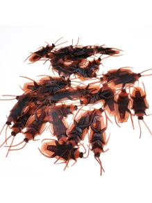 5入組/套隨機橡膠教育玩具,現代蟑螂設計玩具適用於青少年