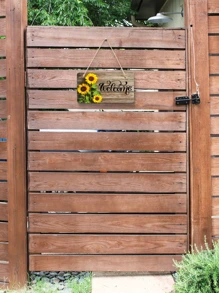1 pièce Élégant Porte-manteau en bois tournesol, convient pour la décoration de la chambre, du porche, de la cour, de la maison, de la pièce, du mur, pour un anniversaire ou une remise de diplôme - Multicolore - Voir 5