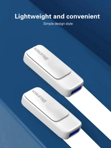 Reletech 1 Máy Tính USB3.1 Ổ Đĩa Flash USB Ổ Đĩa Flash Memory Stick USB Để Lưu Trữ Và Sao Lưu, 32GB/64GB/128GB, Màu Trắng - trắng - Xem 4