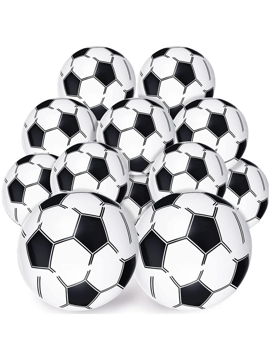 1入組創意充氣英式足球造型水池玩具 - 彩色 - 查看 1