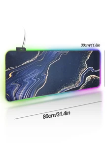 Tấm lót chuột phát sáng bằng đá cẩm thạch - Nhiều màu - Xem 3
