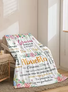 Sanrio 1 pieza Manta de franela , creativo en forma de sobre regalo para , adecuado para casa usar