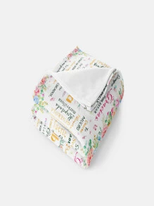 Sanrio 1 pieza Manta de franela , creativo en forma de sobre regalo para , adecuado para casa usar