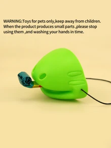 1pc Frog Tongue Design Random Cat Teaser Toy For Cat For Interaction - Green - View 6