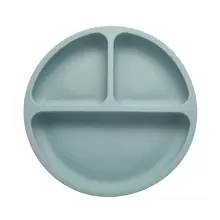 1 件 3 格硅胶盘圣诞礼物 - 霧霾藍 - 查看 1