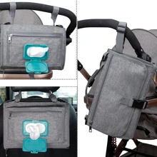 1 buc. Tampoane pentru scutece pentru bebeluși, pentru călătorie în aer liber, scutece pliabile, impermeabile, inclusiv curea de umăr, buzunar pentru șervețele umede